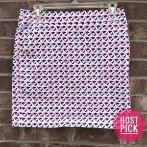 ❎DONATED❎ Ann Taylor Geometric Madison Skirt